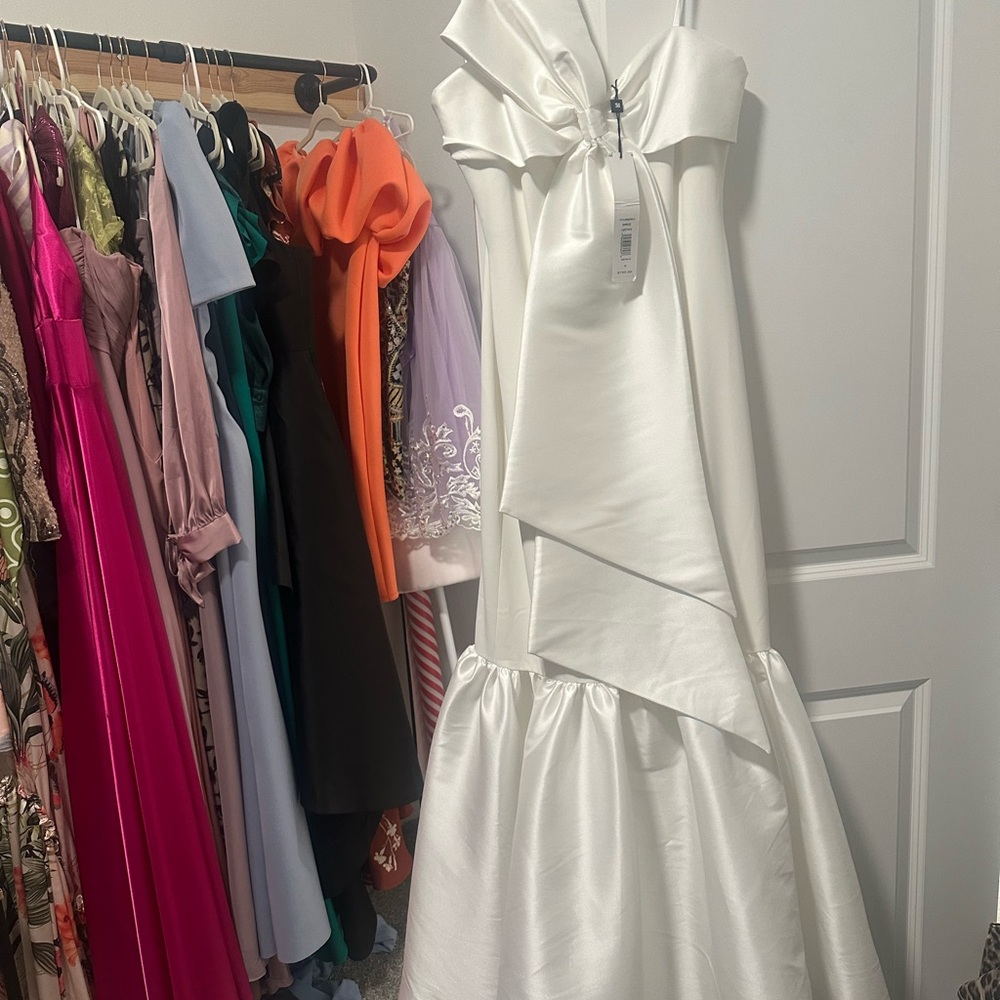 Elegant White Women's Dress Bridal